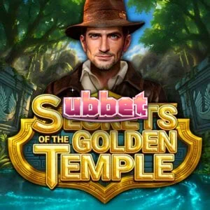 Interface do jogo Secrets of the Golden Temple com destaque para os coletores e rolos centrais